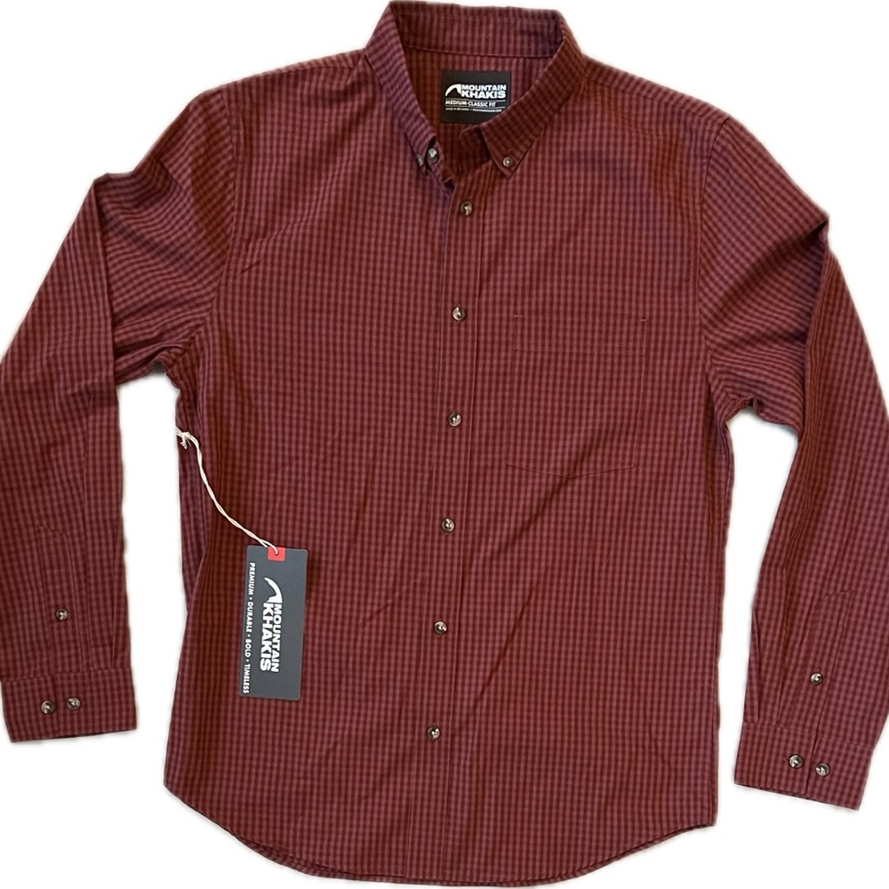 Mountain Khakis Sutton Plaid Button-down Medium